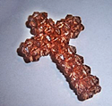 beaded cross by Lucy