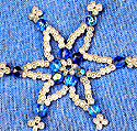 beaded netted star by jen lawson