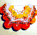 beaded orange slice by Jax