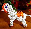 learn to make 3-d beaded animals