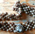 Beaded Right Angle Weave Pearl Necklace Pattern