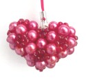 Beaded Rounded Heart (Diagrams) Pattern
