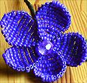 Beaded Victorian Flower Pattern