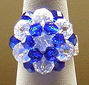 Beaded Luscious Hues Ring Pattern